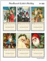 Supply, Cross Stitch Gift Tags Needlework Labels Holiday Christmas No.24 by PinoyStitch