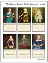 Supply, Cross Stitch Gift Tags Needlework Labels Early American No.25 by PinoyStitch