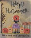 Pattern, Beware The Pumpkins by Frog Cottage Designs