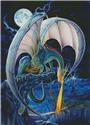 Pattern, Dragon Causeway (Large) by Artecy Cross Stitch