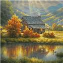 Pattern, God Shed His Grace - Medium - Crop by Artecy Cross Stitch