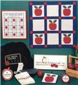 Pattern, Red Red Apples by Imaginating