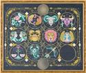 Pattern, Zodiac Signs 11 by Tiny Modernist