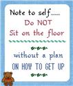 Sit on the Floor