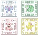 Pattern, Baby Blocks by Kooler Design Studio