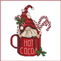 Pattern, Hot Cocoa Gnome Mug by Cross Stitch Wonders