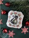 Pattern, Cozy Christmas Cat by Blue Flower