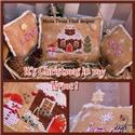 Pattern, It's Christmas In My Home Pillows by MTV Designs