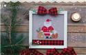 Pattern, Santa And The Fox by Madame Chantilly