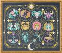 Pattern, Zodiac Signs 13 by Tiny Modernist