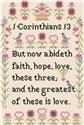 Pattern, Inspirational Samplers - The Greatest of These is Love by Kitty & Me Designs