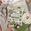 Pattern, Shamrocks & Hearts Pinkeep by Calico Confectionery