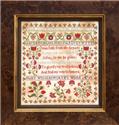 Pattern, Mary Wigglesworth 1812 by Hands Across the Sea Samplers