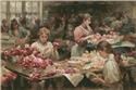 Pattern, The Clerkenwell Flower Makers by Artecy Cross Stitch