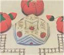 Pattern, Quriky Tomato by The Nebby Needle