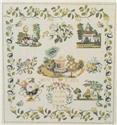 Pattern, Dutch Rose Garden by Samplers Not Forgotten