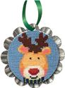 Kit, Jolly Reindeer Tart Tin by Colonial Needle