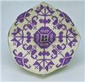 Pattern, Tulips & Iris Biscornu by Praiseworthy Stitches