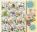 Pattern, Happy Alphabet 4 - JKL by Tiny Modernist
