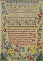 Pattern, Sarah Reymes 1770 by Hands Across the Sea Samplers