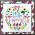 Pattern, Summer Wreath by Tiny Modernist