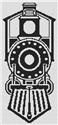 Pattern, Train 2 by White Willow Stitching