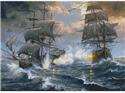 Pattern, Battle on the High Seas by Artecy Cross Stitch
