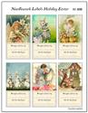 Pattern, Cross Stitch Gift Tags Needlework Labels Holiday Easter No.030 by PinoyStitch