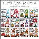 A Year of Gnomes - All 12 Months