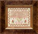Pattern, Amelia Bachelor 1863 by Hands Across the Sea Samplers