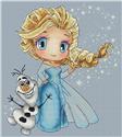 Elsa and Olaf