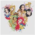 Pattern, Magic Kingdom Princess by Les Petites Croix De Lucie