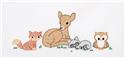 Stamped Stitchable, Deer & Friends (Perle Edge Pillowcase) by Jack Dempsey