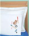 Stamped Stitchable, Sports (Perle Edge Pillowcase) by Jack Dempsey