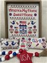 Pattern, America My Home Sweet Home by Anabella's Inc