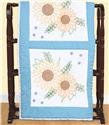 Stamped Stitchable, Golden Sunflowers (Quilt Blocks) by Jack Dempsey