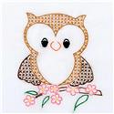 Stamped Stitchable, Owl on Branch (Quilt Blocks) by Jack Dempsey