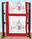 Stamped Stitchables, Barn (Quilt Blocks) by Jack Dempsey