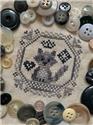 Pattern, Quirky Quaker Raccoon by Darling & Whimsy Designs