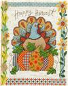 Pattern, Happy Harvest Turkey by Imaginating