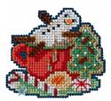 Kit, Marshmallow Snowman by Mill Hill