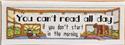 Pattern, Start in the Morning by Rogue Stitchery