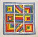 Pattern, Quilt Blocks 15 - Rainblocks by Rogue Stitchery