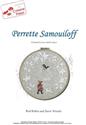 Pattern, Red Robin And Snow Wreath by Perrette Samouiloff