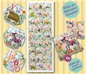 Pattern, Happy Alphabet 9 - YZ by Tiny Modernist