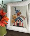 Pattern, Birdhouse With Sunflowers by Twin Peak Primitives