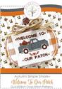 Pattern, Welcome to Our Patch by Anabella's Inc