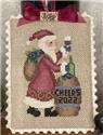 Rustic Wine Lover's Santa