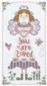 Pattern, You Are Loved Angel by Imaginating
