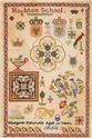 Pattern, Margaret Entwistle 1854 by Hands Across the Sea Samplers